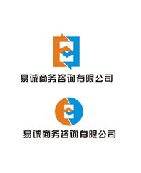 智啟商道，信達(dá)未來 商務(wù)咨詢公司Logo設(shè)計(jì)理念與視覺呈現(xiàn)
